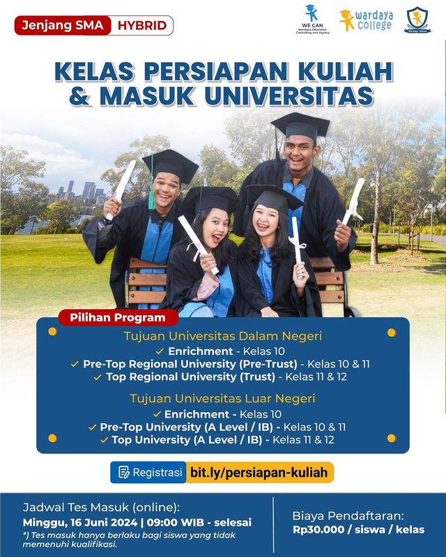 KELAS PERSIAPAN KULIAH DAN UNIVERSITAS KELAS PERSIAPAN KULIAH DAN UNIVERSITAS